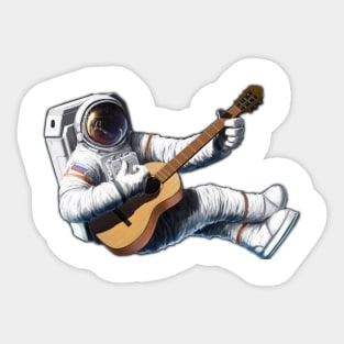 True guitar player Sticker